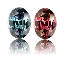 Color Change Garnet,Oval Long 1.11-Carat