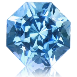 Aquamarine,Radiant 1.19-Carat