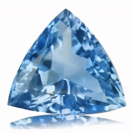 Aquamarine,Trillion 2.84-Carat