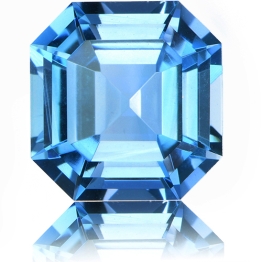 Aquamarine,Emerald Cut 2.66-Carat