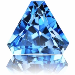 Aquamarine,Trillion 1.23-Carat