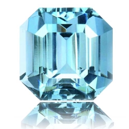 Aquamarine,Emerald Cut 7.87-Carat
