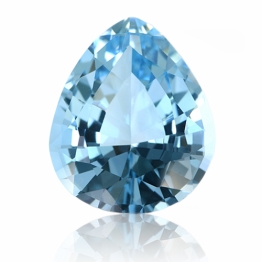 Aquamarine,Pear 8.86-Carat