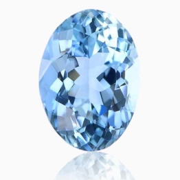 Aquamarine,Oval 1.61-Carat