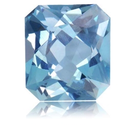 Aquamarine,Radiant 9.20-Carat