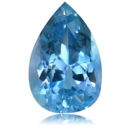 Aquamarine,Pear 1.80-Carat