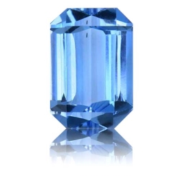 Aquamarine,Emerald Cut 1.30-Carat