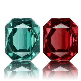 Color Change Garnet,Emerald Cut 1.07-Carat