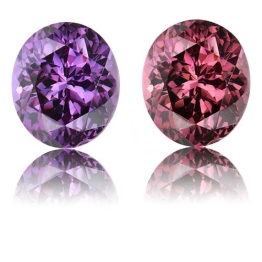 Color Change Garnet,Oval 1.70-Carat