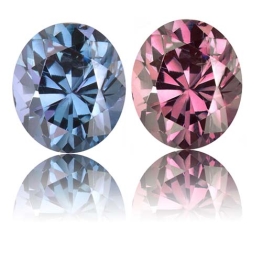 Color Change Garnet,Oval 0.67-Carat