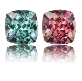 Color Change Garnet,Cushion 1.16-Carat