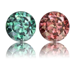 Color Change Garnet,Round 0.90-Carat