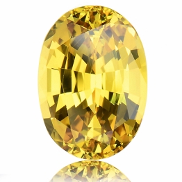 Fancy Sapphire,Oval 3.70-Carat