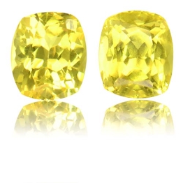Fancy Sapphire,Matched Pairs 2.57-Carat