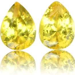 Fancy Sapphire,Matched Pairs 3.12-Carat