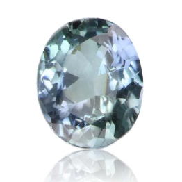 Fancy Tanzanite,Oval 0.95-Carat