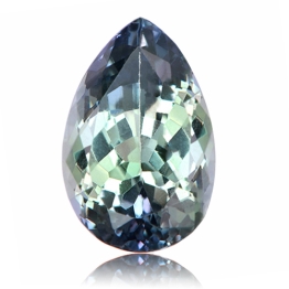 Fancy Tanzanite,Pear 1.78-Carat