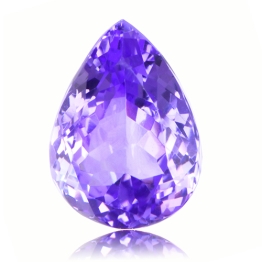 Fancy Tanzanite,Pear 1.08-Carat