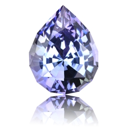 Fancy Tanzanite,Pear 5.02-Carat