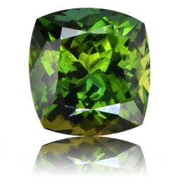 Fancy Tanzanite,Cushion 2.41-Carat