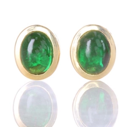 tsavorite-cabochon-stud-earrings-lste176