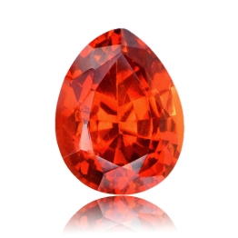 Malaia Garnet,Pear 1.98-Carat