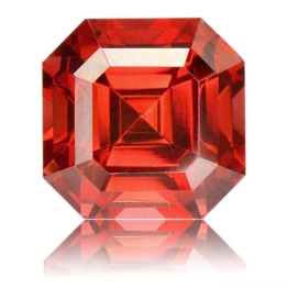 Malaia Garnet,Asscher 4.20-Carat
