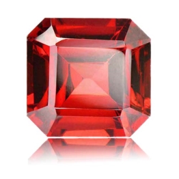 Malaia Garnet,Emerald Cut 3.32-Carat