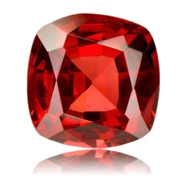 Malaia Garnet,Cushion 3.98-Carat