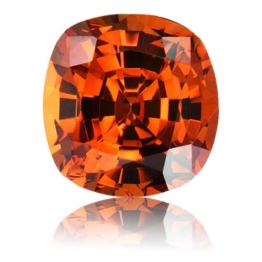 Malaia Garnet,Cushion 3.20-Carat