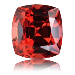 Malaia Garnet,Cushion 3.08-Carat