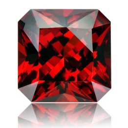 Malaia Garnet,Radiant 4.55-Carat