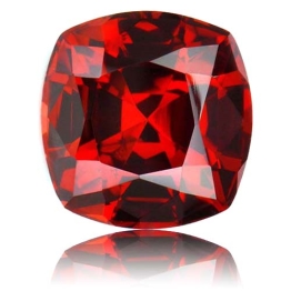 Malaia Garnet,Cushion 3.26-Carat