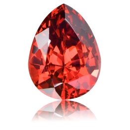 Malaia Garnet,Pear 2.79-Carat