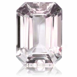 Morganite,Emerald Cut 13.59-Carat