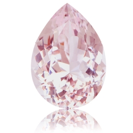 Morganite,Pear 5.30-Carat
