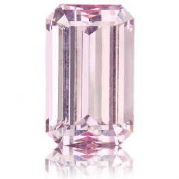 Morganite,Emerald Cut 9.46-Carat