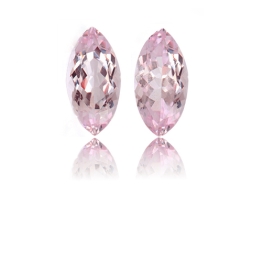 Morganite,Matched Pairs 3.82-Carat