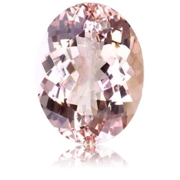 Morganite,Oval 13.47-Carat