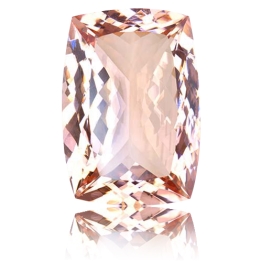 Morganite,Cushion 42.90-Carat