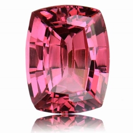 Rhodolite Garnet,Cushion 2.65-Carat