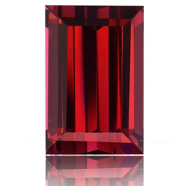 Rhodolite Garnet,Baguette 10.51-Carat