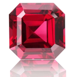 Rhodolite Garnet,Asscher 11.54-Carat