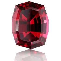 Rhodolite Garnet,Cushion 8.17-Carat