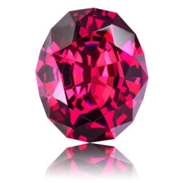 Rhodolite Garnet,Oval 7.82-Carat