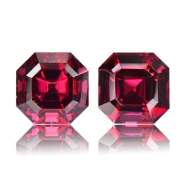 Rhodolite Garnet,Matched Pairs 11.88-Carat