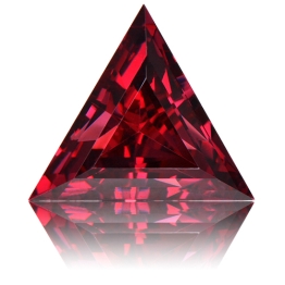 Rhodolite Garnet,Trillion 3.69-Carat