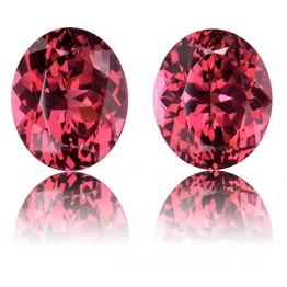 Rhodolite Garnet,Matched Pairs 6.10-Carat