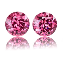 Rhodolite Garnet,Matched Pairs 5.52-Carat