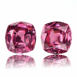 Rhodolite Garnet,Matched Pairs 7.93-Carat